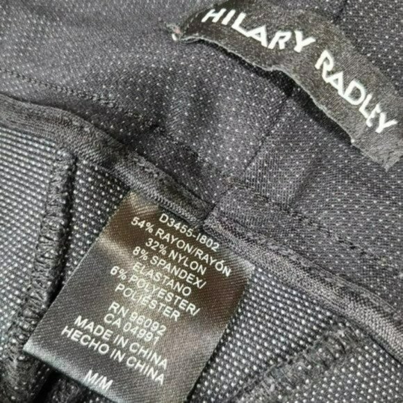 ♡3/$30♡ Hilary Radley Pull On Knit Pants -M - Picture 6 of 6